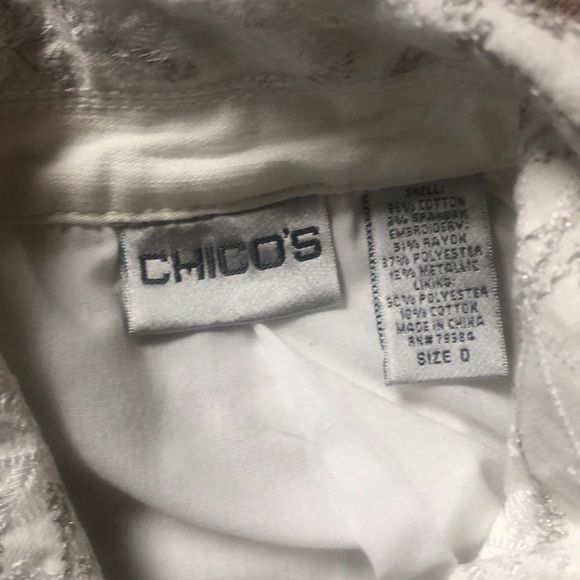 Chico’s Denim Vest - Picture 2 of 4